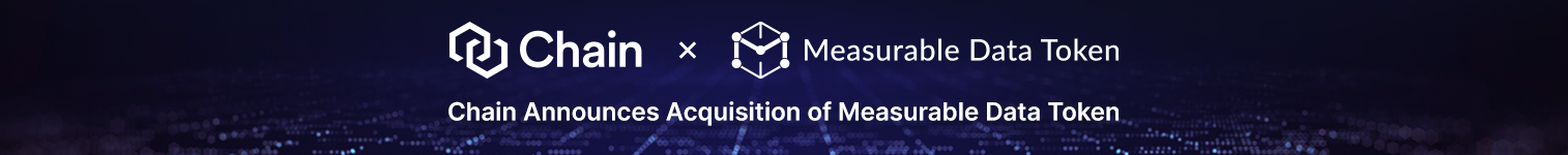 Chain announces acquisition of Measurable Data Token